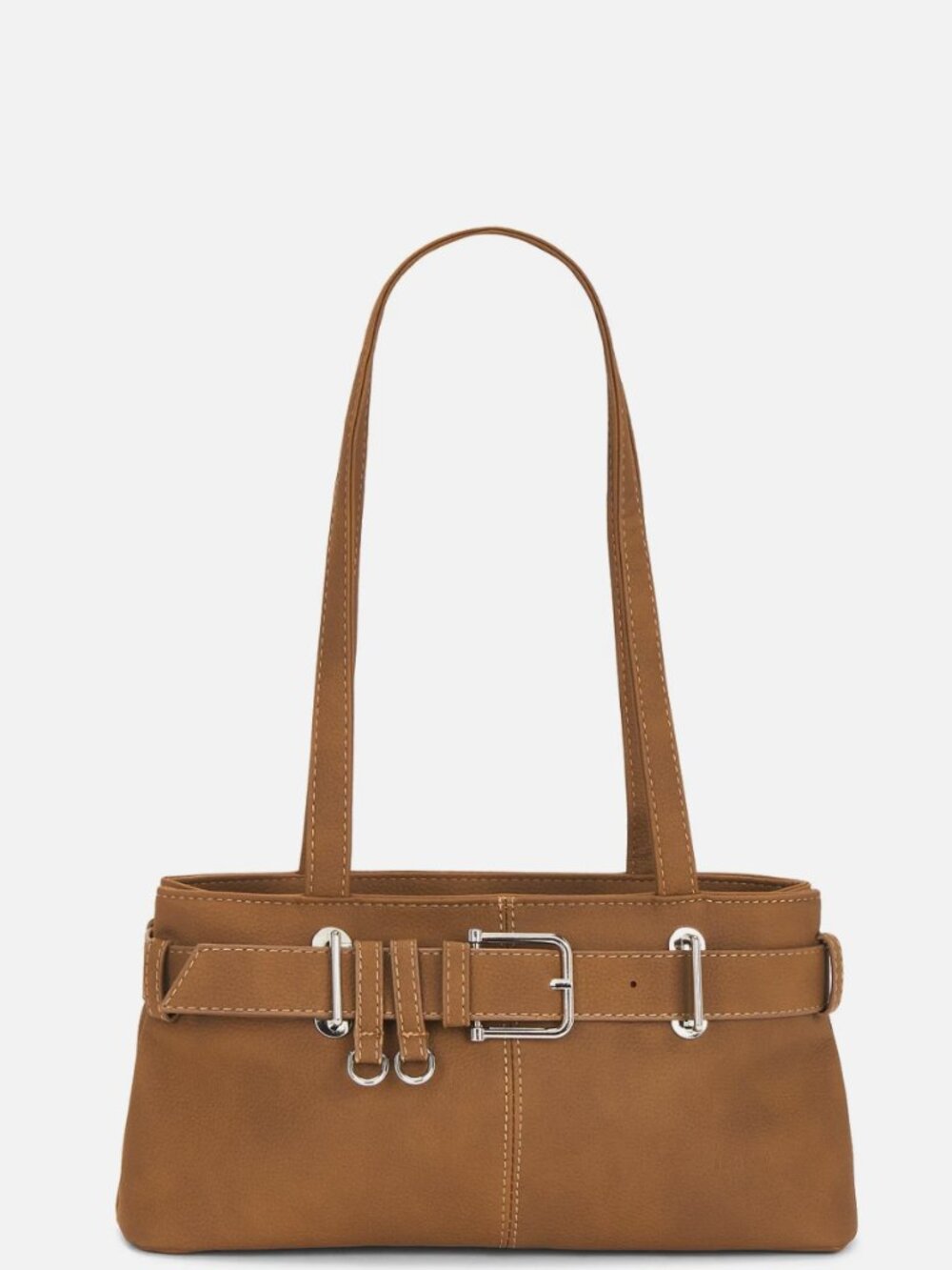 8 Other Reasons Margot Belted Shoulder Bag Brown NWOT SOLD OUT REVOLVE